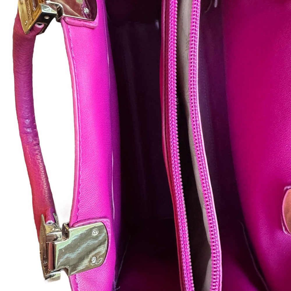 Steve Madden BZELDA 2 Small Satchel, Dark Fuschia - Picture 4 of 6